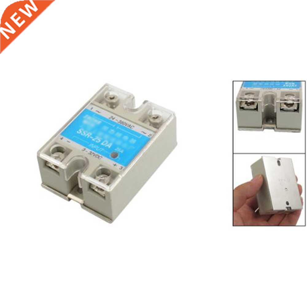 SSR-25DA DC to AC Covered Solid State Module Relay DC 3-32V