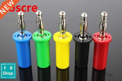 1pcs Integrated copper 4mm banana plug fixed high voltage pa