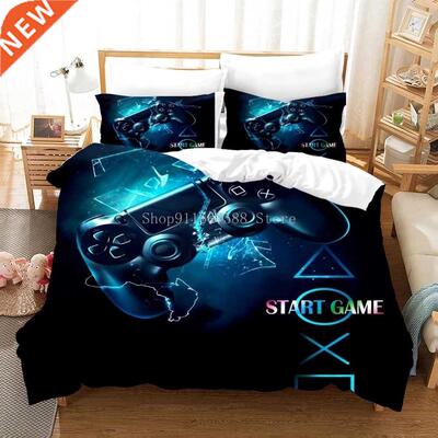 Gamer Bedding Sets Duvet Cover Kids Boys Girls Color Bed Set