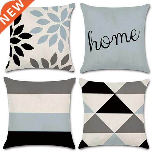 Pillowcase Super Soft Home Decor 4 Piece Set 45 X 45 Cm