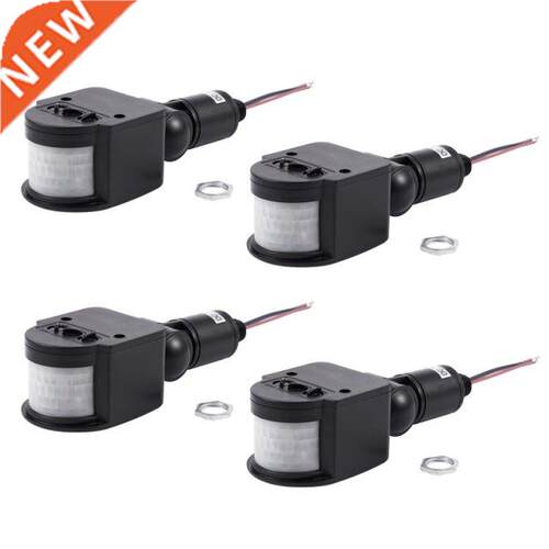 4X Outdoor 12V DC Automatic Infrared PIR Motion Sensor Switc