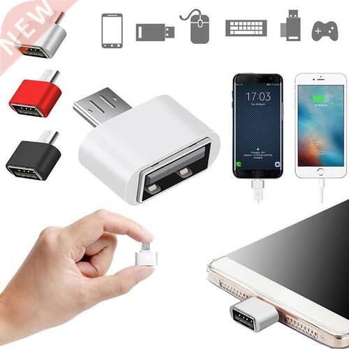 3 Colors Portale Mini OTG Cale US OTG Adapter Micro US t