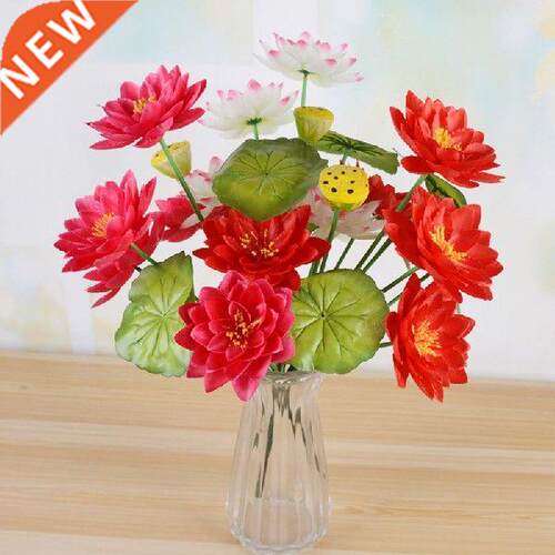 1 Bunch Artificial Flower Bouquet Home Decoration Silk