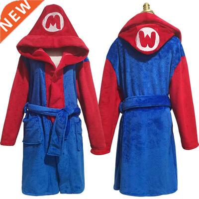 Super Luigi Unisex dult Kids Sleepwer Pjms Cosply Cost