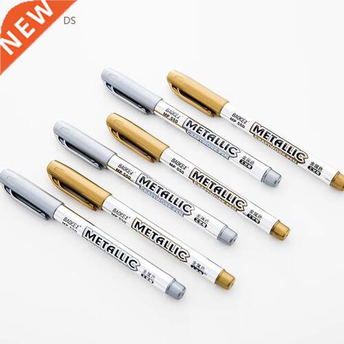 4 pcs Metallic color Marker pen Gold Silver Craft drawing pe