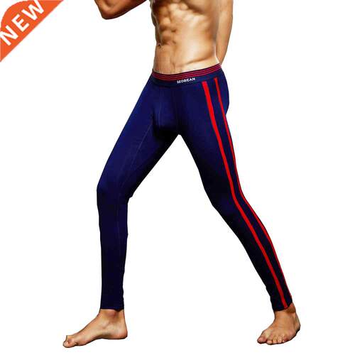 Men's Thermal Underwear winter Warm Cotton Long Johns Pants
