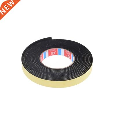 5m Black Single Sided Self Adhesive Foam Tape Closed Cell 20