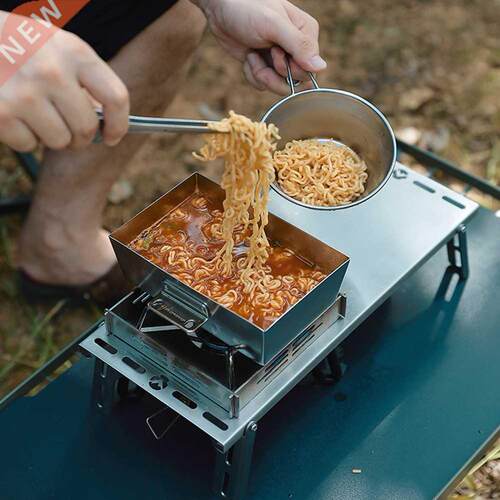 Stainless Steel Folding Frying Pan Grill Frying Pan with