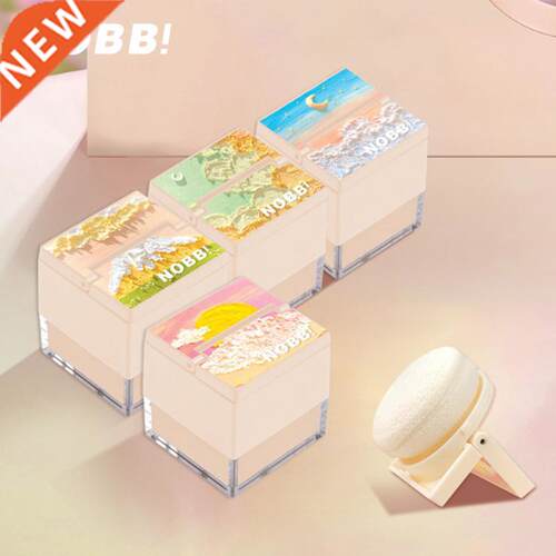 New Cute Mineral Face Loose Powder 4 Colors Waterproof