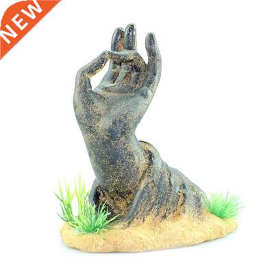 Fish Tank Decorations Hand Statue Aquarium Ornaments
