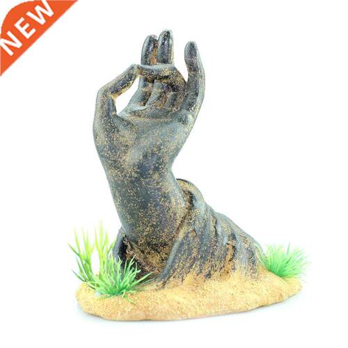 Fish Tank Decorations Hand Statue Aquarium Ornaments