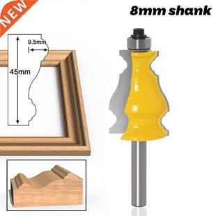 8mm Shank Picture Frame Router Bits Tenon Tungsten Carbide L