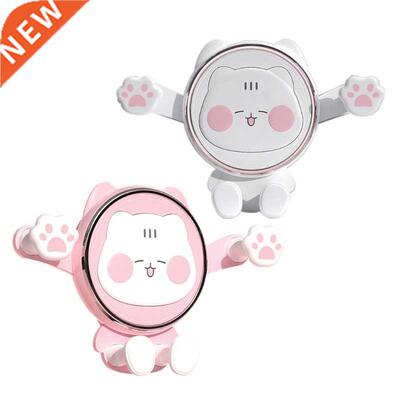 Car Mount for Phone Kitty Cartoon Car Phone Holder Kawaii Ha