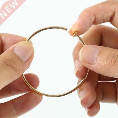Hot dieter 4cm/5cm/6cm Ear Clips Rings Punk Women Non-Pier