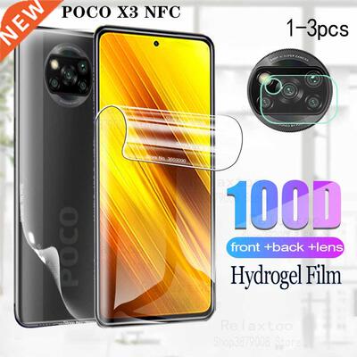 Hydrogel Film For XIAOMI POCO X NFC Screen Protector For xi