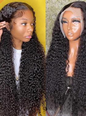 13x4 360 HD Transparent Full Lace Frontal Wigs For Women 13x