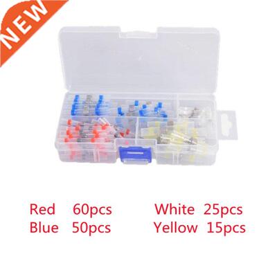 Red/White 50/00PCS Cable Soled Sleeve Terminators Heat S