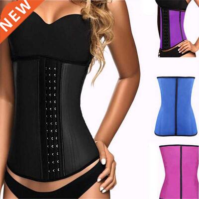 Latex Corset Waist Trainer Corset Body Shapers Women Waist S