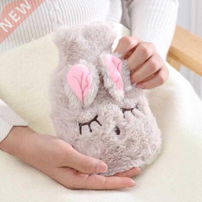Cartoon Plush Rait Hand Warmer Removale And Washale