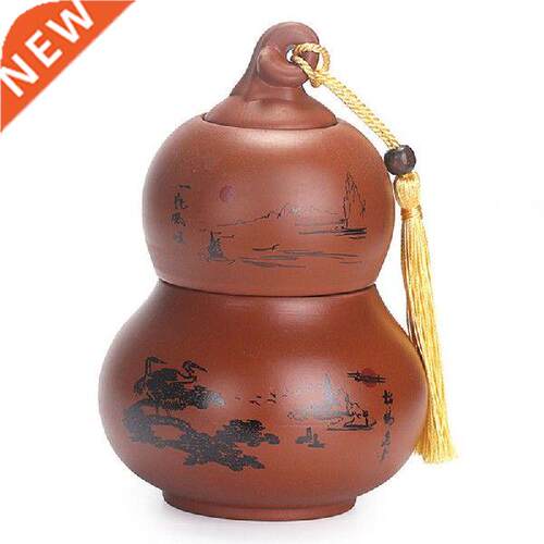 Household Home Decoration Gift for Friend Ceramic Tea Caddy
