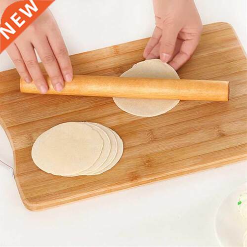 4 size Wooden rolling pin Make Pasta Dumplings fondant biscu