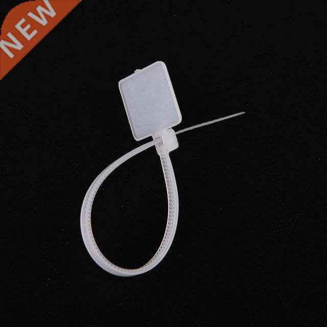 100Pc/lot Zip Wire Power Cable winder Label Mark Tag Nylon S