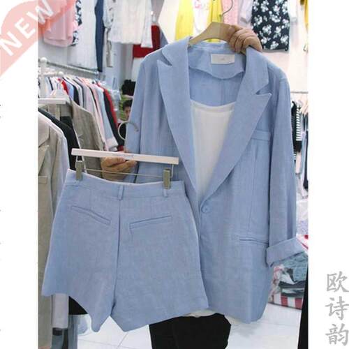 2 piece outfits for women suit female summer pink business O