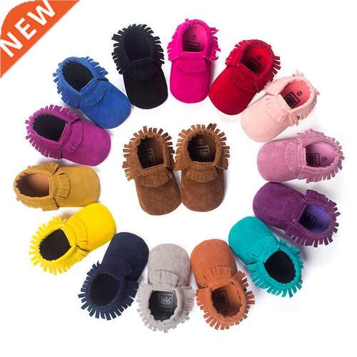 Baby Shoes Newborn Infant Boy Girl First Walker Suedu Cotton