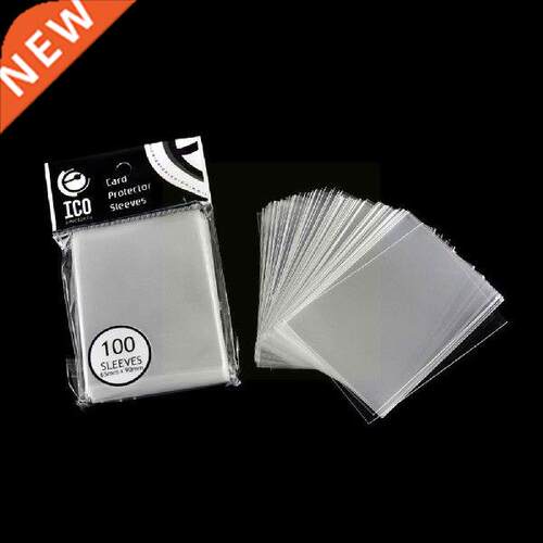 100pcs Transparent Collection Card Film Card Set Game