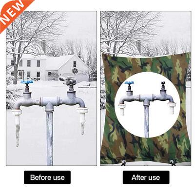 76x60cm Faucet Antifreeze Covers Winter Saving Tap Protecti