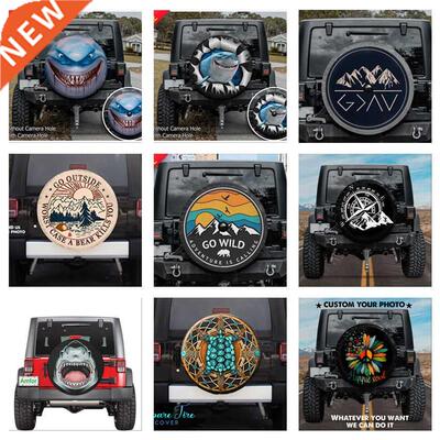 Spare Tire Cover for Car, A Gift for Camping Enthusiasts, Sp