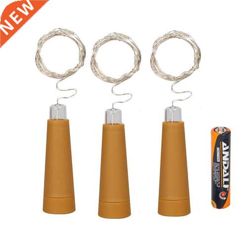10PCS Wine Bottle Cork String Light 2M 20LED  Bottle Copp