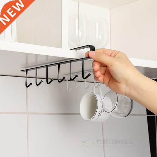 Kitchen Cabinet Hooks Organizer Shelf Bathroom Accessories
