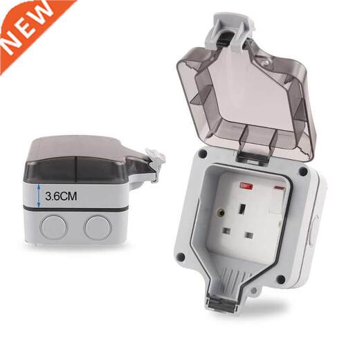 IP66 British Standard Switched Outlet Upgraded Safer large p