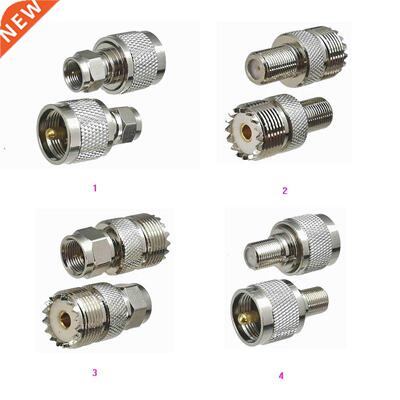 1pcs Connector Adapter F TV to UHF PL259 SO239 Male Plug &am
