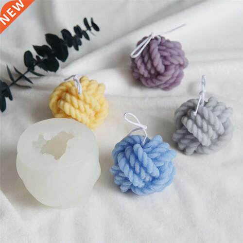 Silicone Mould 3D Hair Ball Shape Food Mold  Molding