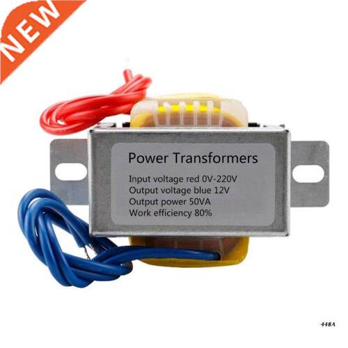 Power Transformer with Red Line Input & Blue-Line Output