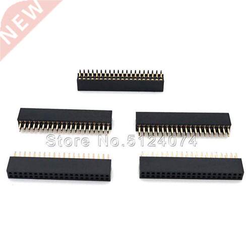 10pcs/lot Double row 2*20P female seat spacing 1.27mm sock
