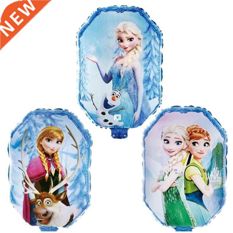 6pcs Cartoon Frozen Elsa and Anna Princess Balloons Party 商业/办公家具 商业美陈 原图主图