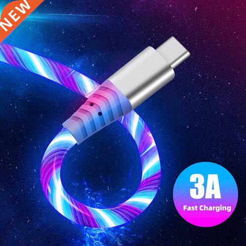 3A Fast Charging Cable Micro USB Type C High Speed Data Tran