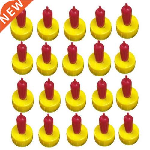 20 Pieces Lamb Teat Feeder Bottle Topper Feeding Milk