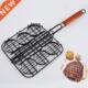Hamburger Grill BBQ Stick Grilling Hole Small Non Basket