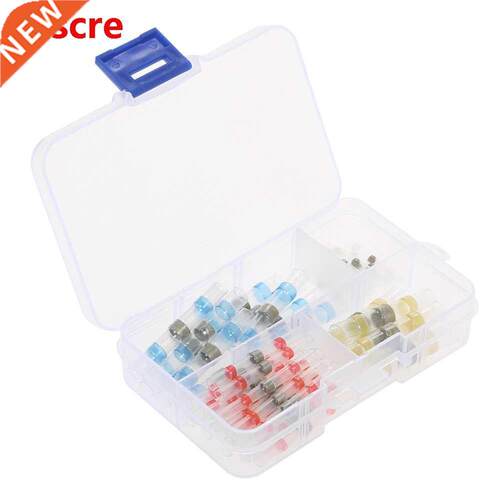 50PCS Solder Seal Wire Connectors Heat Shrink Butt Connector