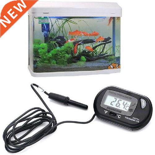 Aquarium Fish Tank Thermometer LCD Digital Display Celsius