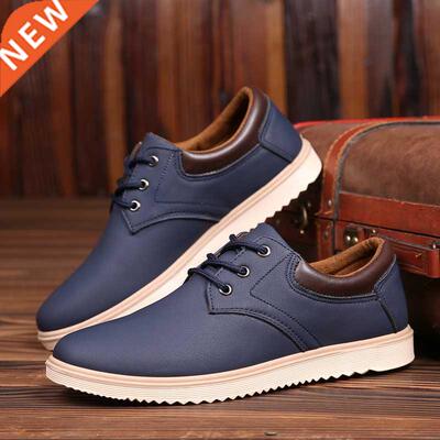 Men Leather Casual Shoes Men 2020 Summer Brand Comfortable F