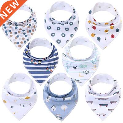 Newborn bibs 100% Cotton Bandana Bibs for Drooling Teething