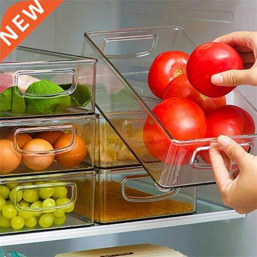PET Refrigerator Food Storage Containers With Lid Kitchen