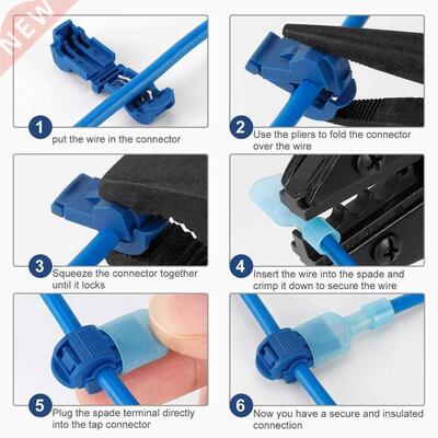 T-tap connectors, auto-decaling electric wire man-made rapid