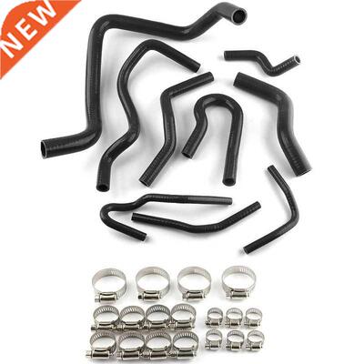 9PCS Radiator Silicone Coolant Hose Kit automobile water pip