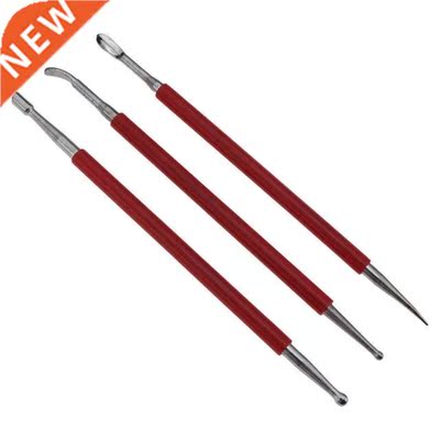3pcs Carvng Tool Stanless Steel Pottery Clay Double Head S